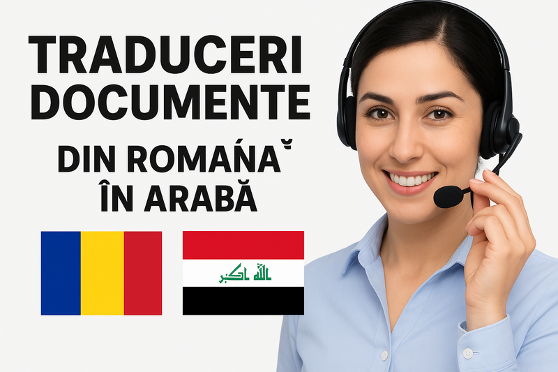 Traduceri romana - araba - contracte, documente, medical, tehnic.